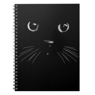 Black cat sketch notebook