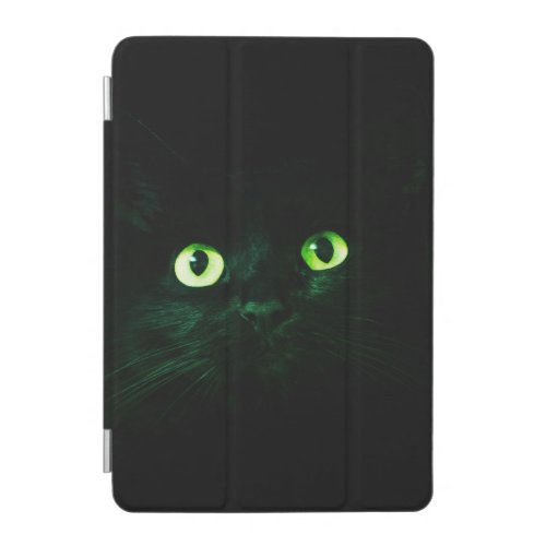 Black Cat Sweet Kitty Face Custom iPad Smart Cover