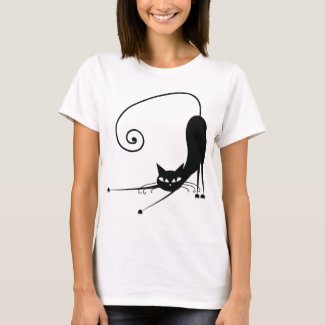Black Cat T-Shirt