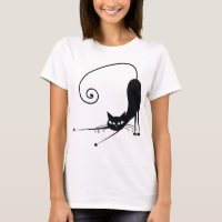 Black Cat T-Shirt