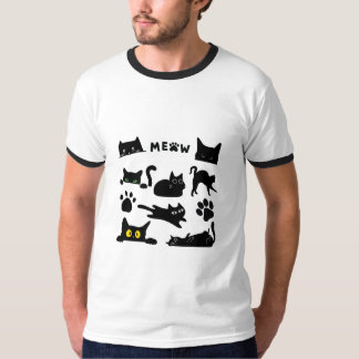 Black cat T-Shirt