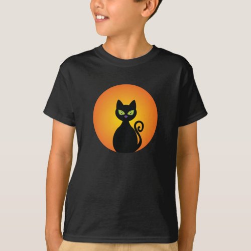 Black Cat T_Shirt