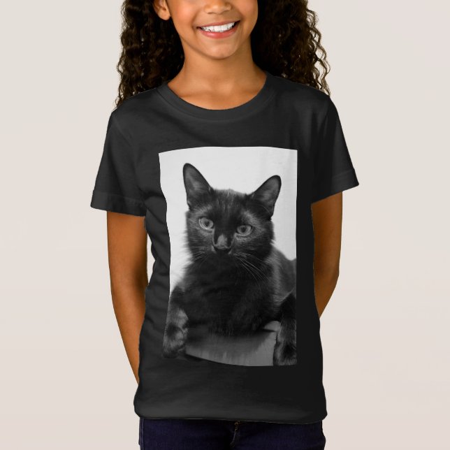 Black Cat T-Shirt (Front)