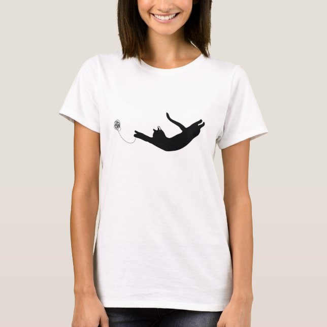 Black Cat T-Shirt (Front)