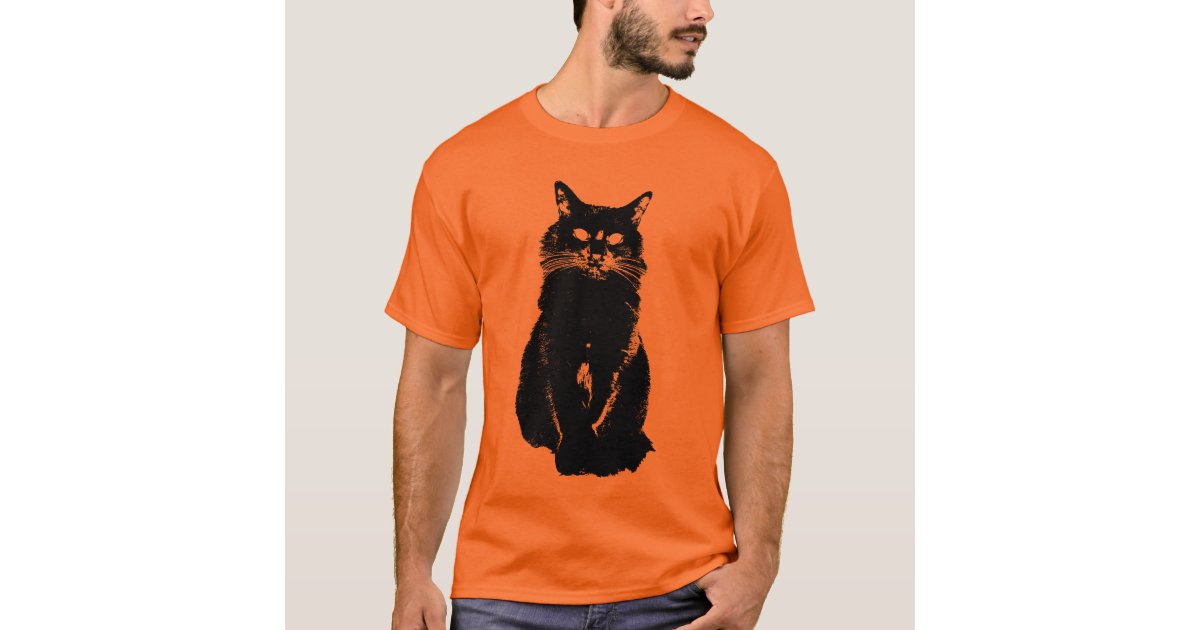 black cat t shirt uk