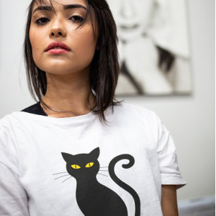 BLACK CAT T-SHIRTS T-SHIRT