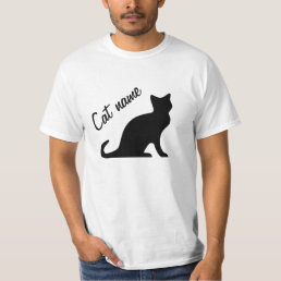 Black cat t shirts with custom pet name