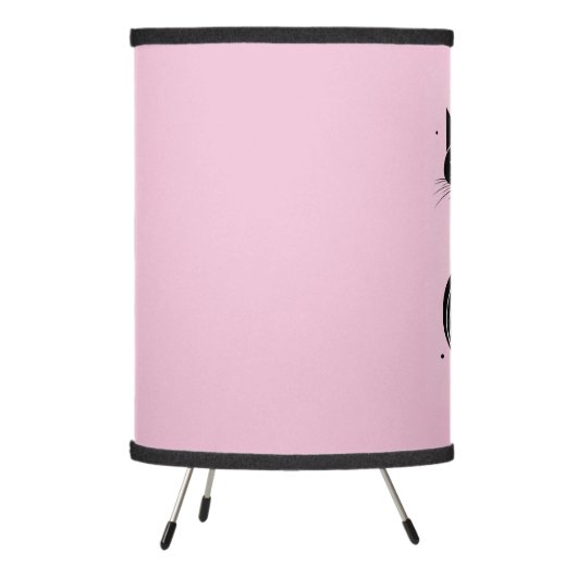 BLACK CAT TABLE TOP VINTAGE LAMP (Left)