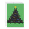 Black Cat Tangled Up In Christmas Tree Lights T-Sh