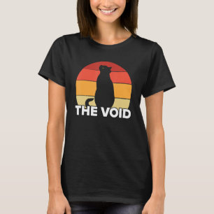 Black Cat The Void Vintage Yellow Eye Kitty Cat Mo T-Shirt