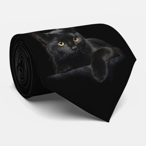 Black Cat Tie