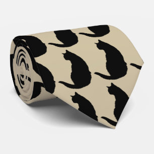 Black Cat Tie