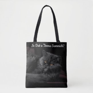 Black Cat Tote Bag