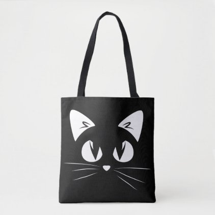 Black Cat Tote Bag