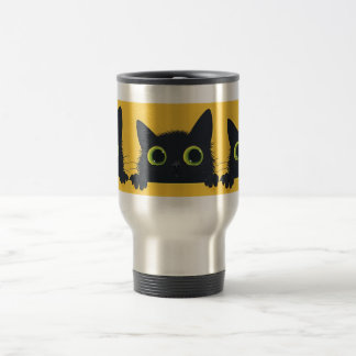 Black Cat Travel Mug