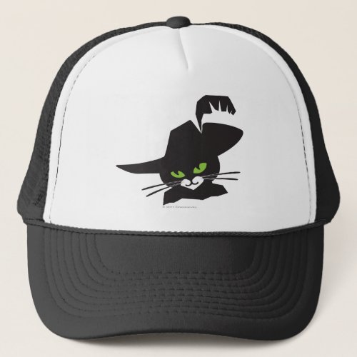Black Cat Trucker Hat