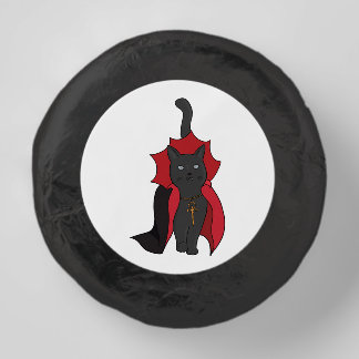 Black Cat Vampire Dipped Oreo Cookie Favors