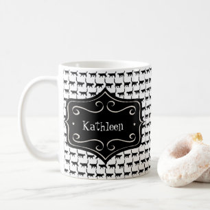 Black Cat Wallpaper Change Name Change Color Coffee Mug