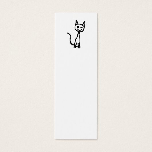 Black Cat, Winking. (Front)