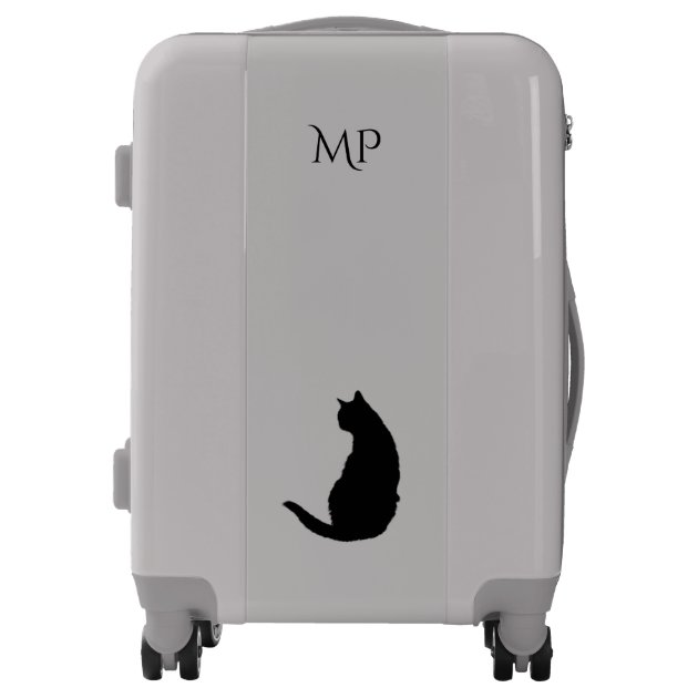 luggage with initials