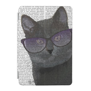 Black Cat with Sunglasses 2 iPad Mini Cover