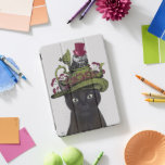 Black Cat with Teapot and Owl iPad Pro Cover<br><div class="desc">Black Cat with Teapot and Owl by FabFunky. Features a black cat with a teapot and owl atop its head.  | 191545D</div>