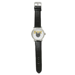 Black Cat Wrist Watch Minimal Cat Lover Watch