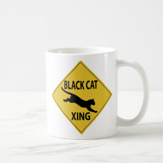 Black Cat Xing Coffee Mug