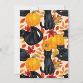 Black cats and pumpkins (Front)