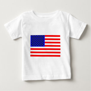 Black Cats And Stripes Flag Baby T-Shirt