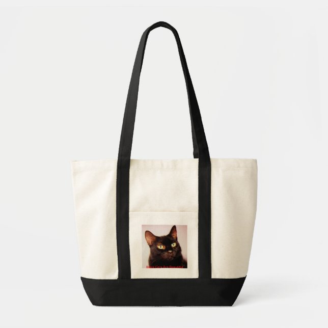 Black Cats Are Beautiful  Bag (Front)