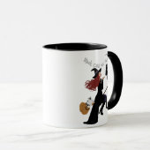 Black Cats are Magic Two Tone Mug (Front Right)
