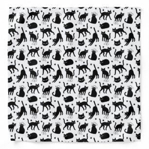 Black Cats Bandana