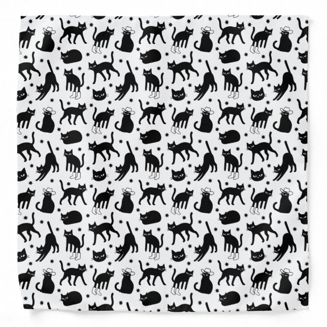 Black Cats Bandana (Front)