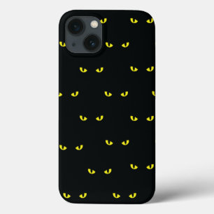Black cats iPhone 13 case