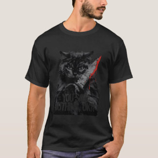 Black Cats Horror Spooky Gothic Halloween Feline T-Shirt