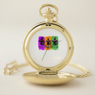 Black Cats In Witch Hats Essential T-Shirt Pocket Watch