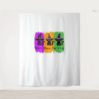 Black Cats In Witch Hats Essential T-Shirt Tapestry