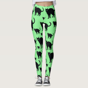 Black cats leggings