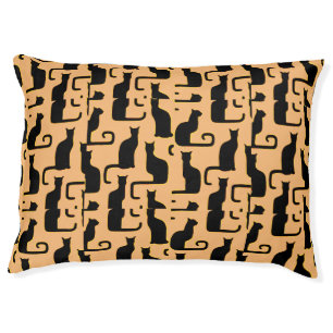 Black Cats Pet Bed