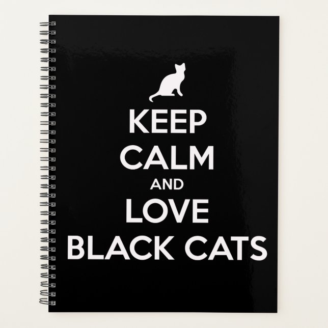 Black Cats Planner (Front)