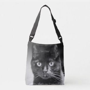Black Cats Rock crossbody handbag