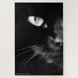 Black Cats Rule - Hello Darkness Jigsaw Puzzle