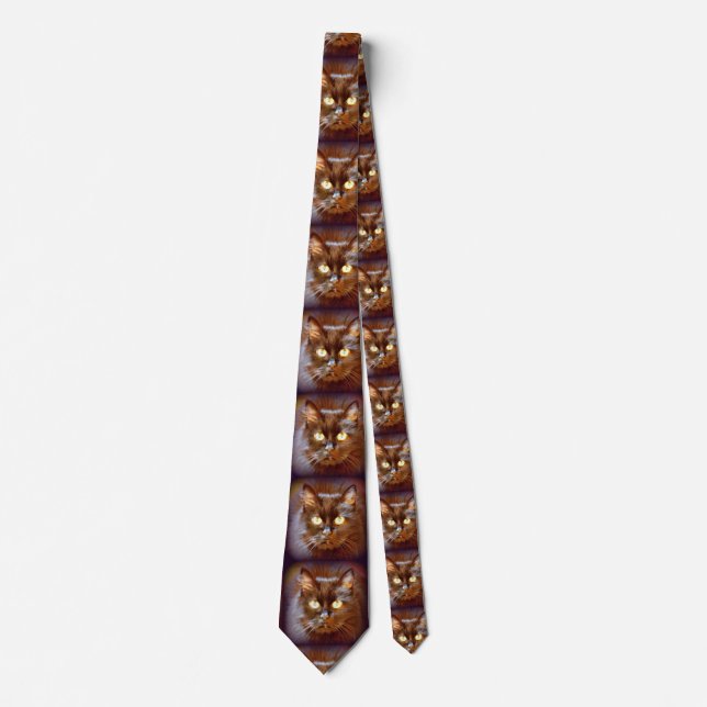 black cats tie (Front)
