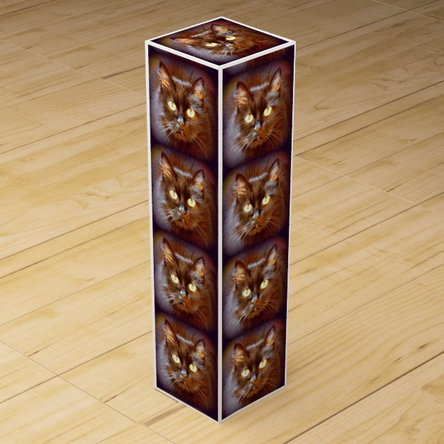 black cats wine gift box (Front)