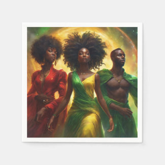 Black Celebration Napkins