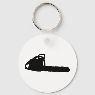 black chainsaw keychain