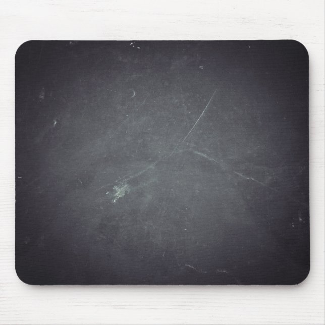 Black Chalkboard Personalized Mouse Pad (Front)