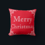 Black Chalkboard White Swirl Merry Christmas Throw Pillow<br><div class="desc">This is beautiful Decorative Black Chalkboard White Swirl merry Christmas greeting Square Pillow . You can decor your bedroom with this beautiful Christmas wishes pillow. Celebrate the season with this modern and stylish holiday decor pillow.</div>