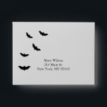 Black Chandelier and Bats RSVP Envelope<br><div class="desc">This is the coordinating envelope for the Chandelier and Bats RSVP.</div>